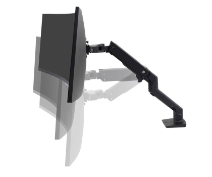 Uchwyt do monitorów Ergotron HX Desk Monitor Arm Czarny 45-475-224